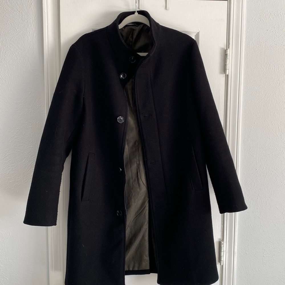 Zara black coat